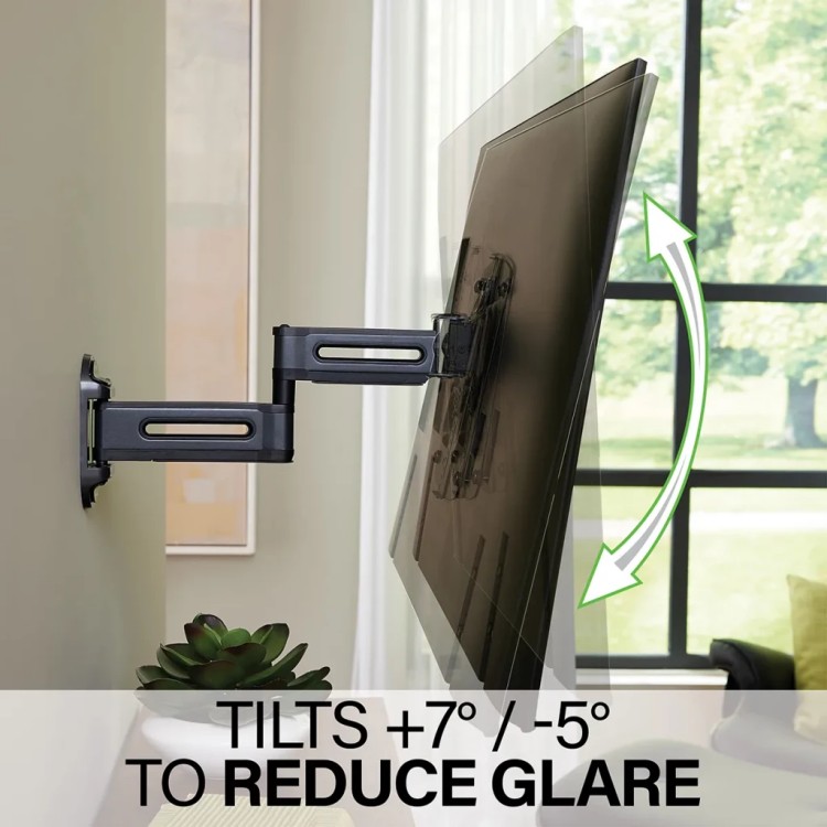 Sanus VSF917 tilts to reduce glare